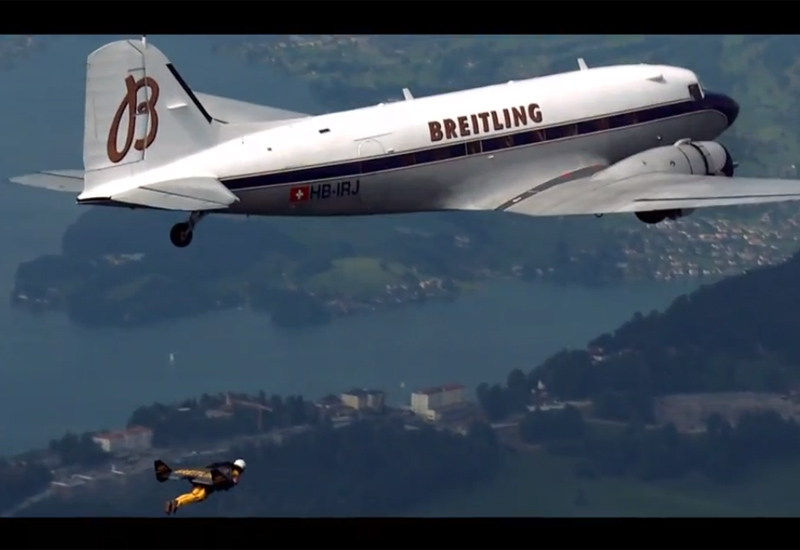 Breitling jet man video